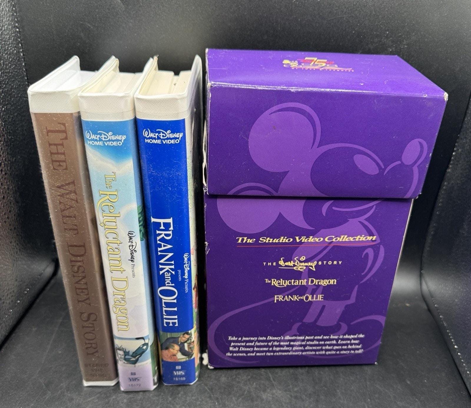 Walt Disney Store the Studio Video Collection Frank Ollie Dragon