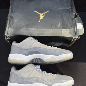 Nike Air Jordan 11 XI Low Cool Grey 528895-003 DS Rare Brand New OG Size 13 image 9
