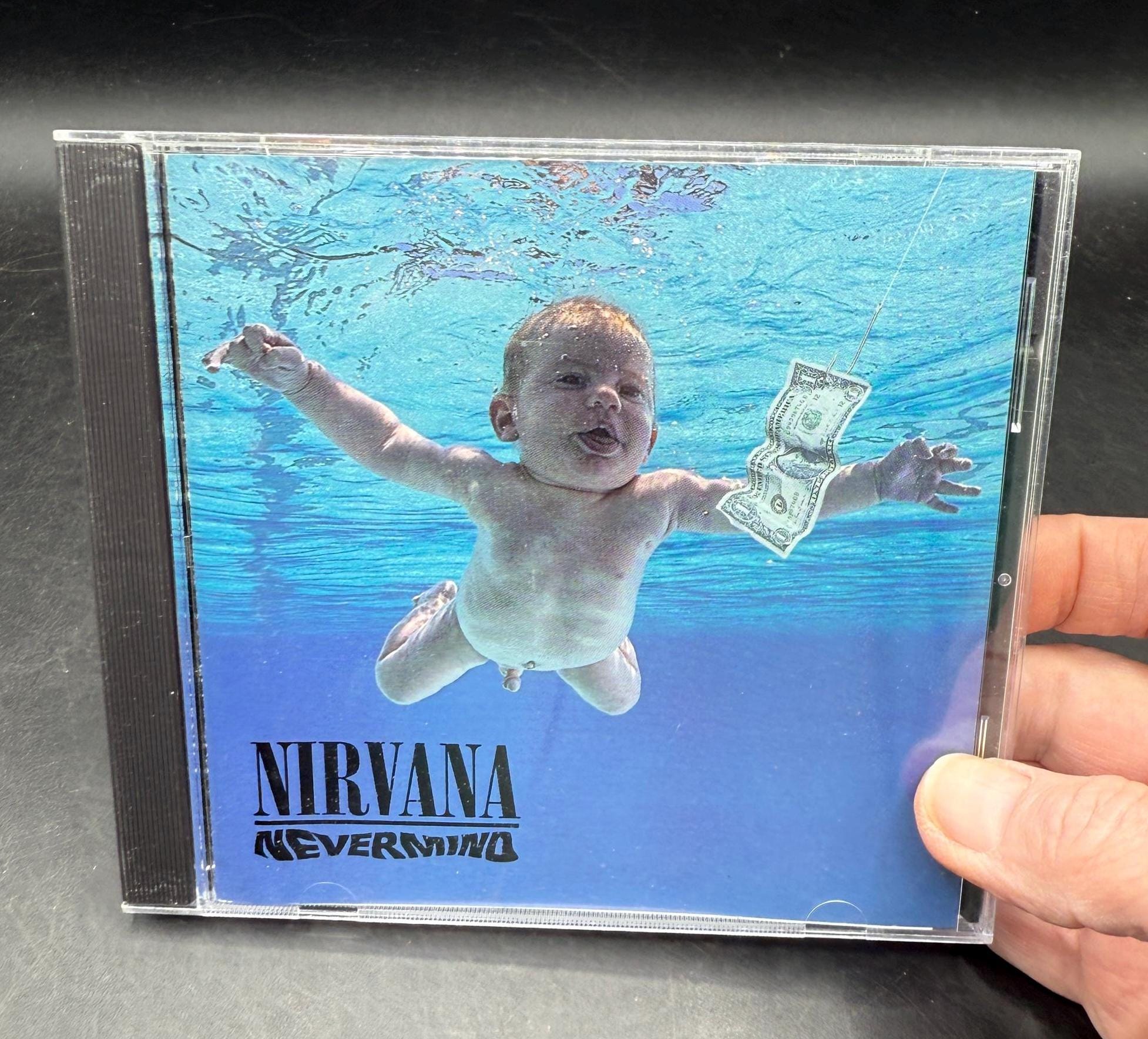 Nirvana Nevermind CD Kurt Cobain Smells Like Teen Spirit Lithium