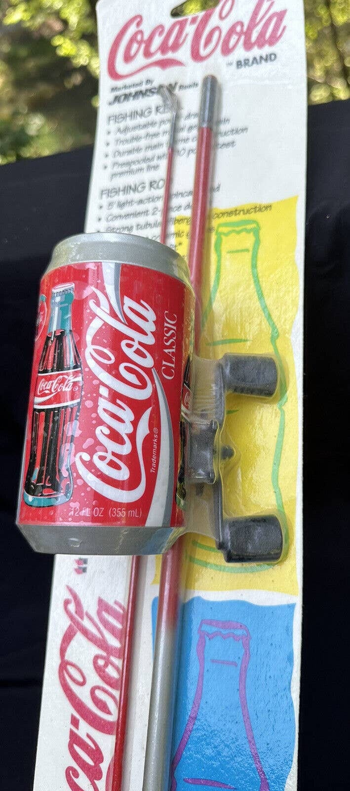 Factory Sealed Vintage 1995 Coca-cola Fishing Johnson Rod & Reel