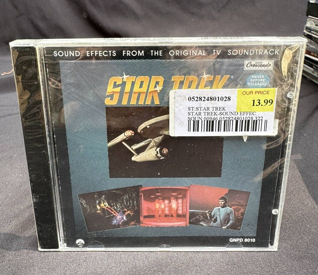 New STAR TREK Sound Effects From the Original TV Soundtrack Sealed Etsy