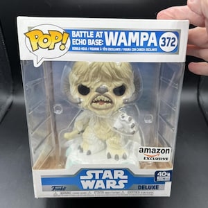 Funko Pop Star Wars Battle at Echo Base Wampa 372 DELUXE Amazon Exclusive