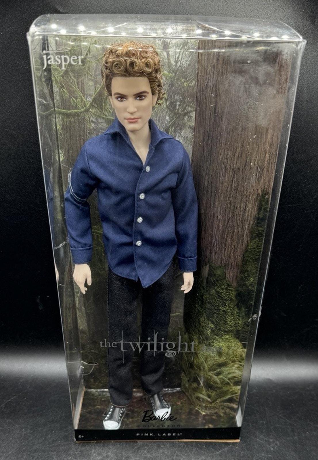 Vintage New the Twilight Saga: Breaking Dawn Part Jasper Barbie