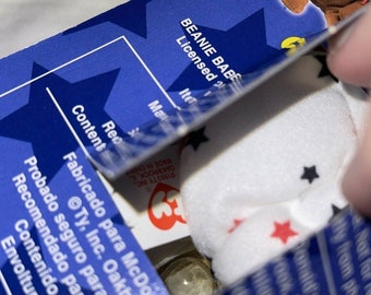 レア Ty ビーニーベイビーズ ミスプリント グローリーザベア レア Ty ビーニーベイビーズ ミスプリント グローリーザベア