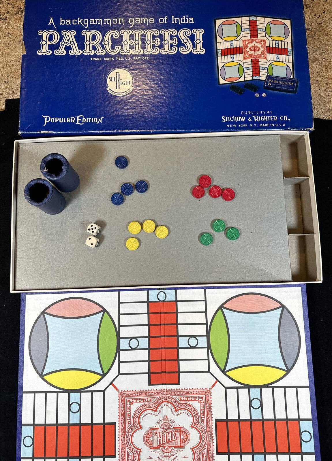 Gioco da tavolo in legno Parcheesi-Oca 40x40cm 6 giocatori Cayro T-138 Gioco da tavolo in legno Parcheesi-Oca 40x40cm 6 giocatori Cayro T-138