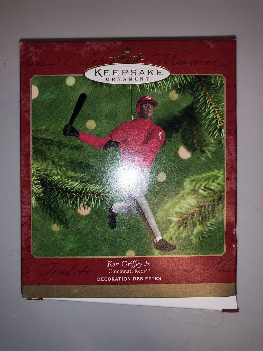 Brand New Hallmark 2000 Ken GRIFFEY Jr Keepsake Christmas Ornament