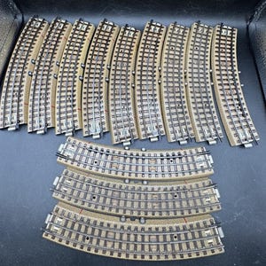 12 Märklin H0 00 AC Track Curve Electric Train Track Hollow Profile #26