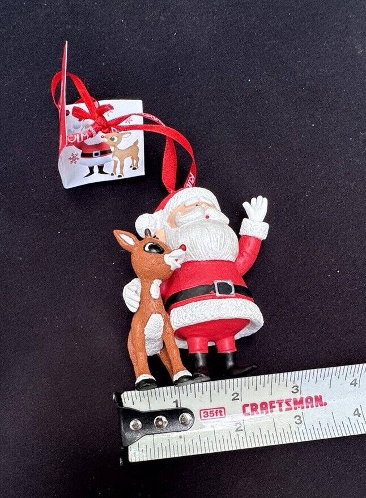 【希少】ルドルフ 赤い花のトナカイ 木彫りの置物 【難あり品】 アメリカで購入】【希少】ルドルフ 赤い花のトナカイ 木彫りの置物