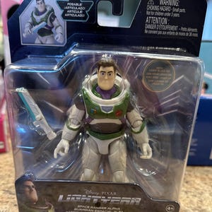 New Disney Pixar Buzz Lightyear The Movie Space Ranger Alpha Action Figure NIB! image 6
