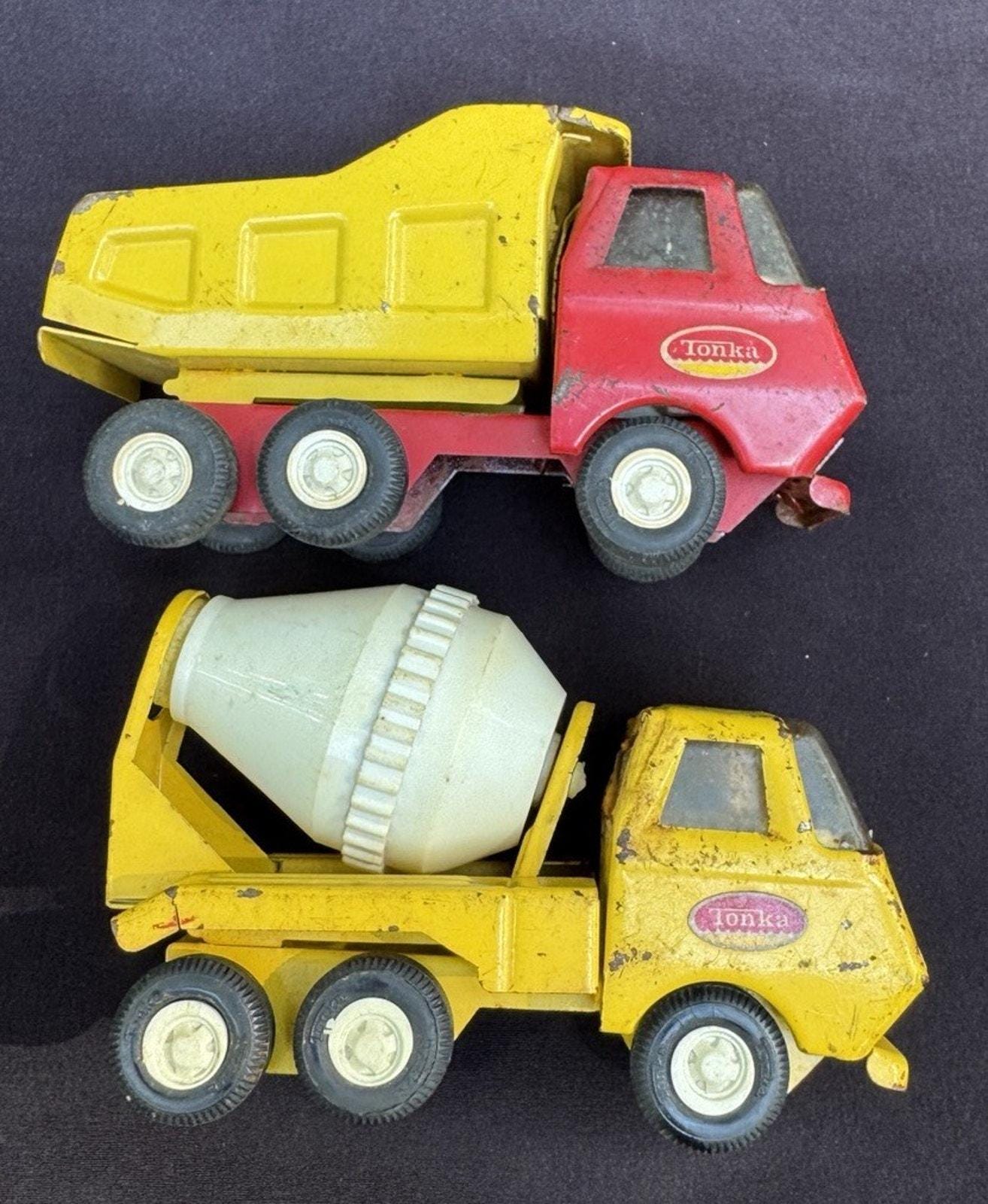 Tonka cement truck - Etsy México, image size:1314x1600