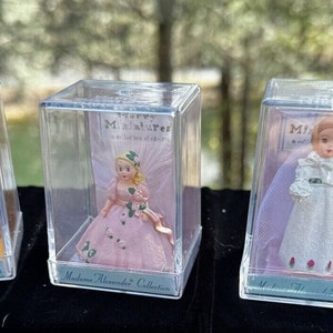 Hallmark Merry Miniatures Madame Alexander Collection 3er Set New In Box -X