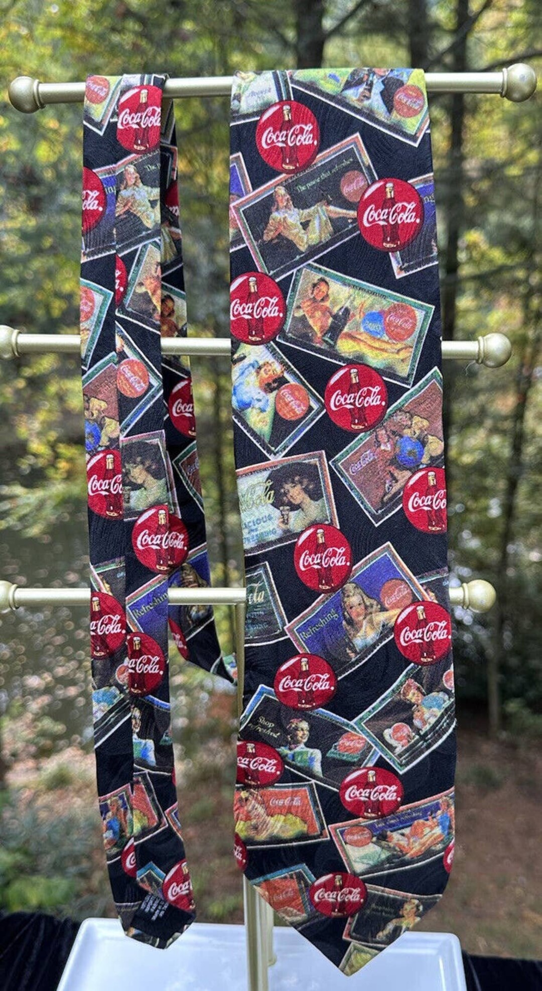 coca cola neck tie