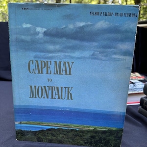 Cape May to Montauk Hardcover N Plowden David Falorp Exxon 1973 -Bk17