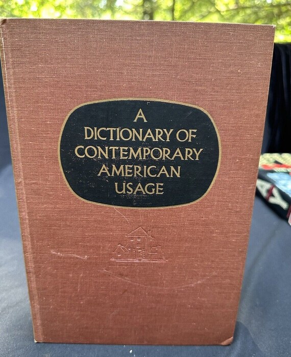 Dictionary Contemporary American Usage 【公式通販】