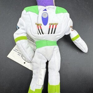 Brand New Disney Store Toy Story 1990’s Bean Bag Plush BUZZ LIGHTYEAR NWT! image 5