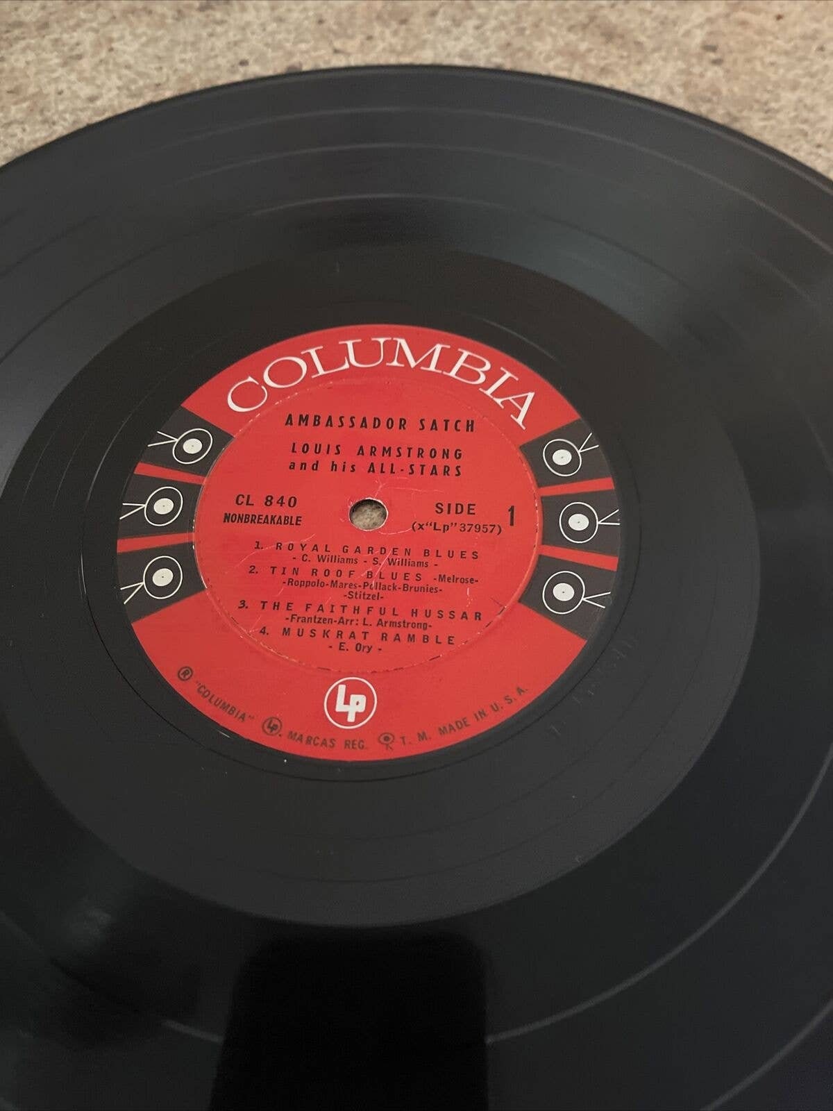 louis armstrong and his all-stars ambassador satch vinyl