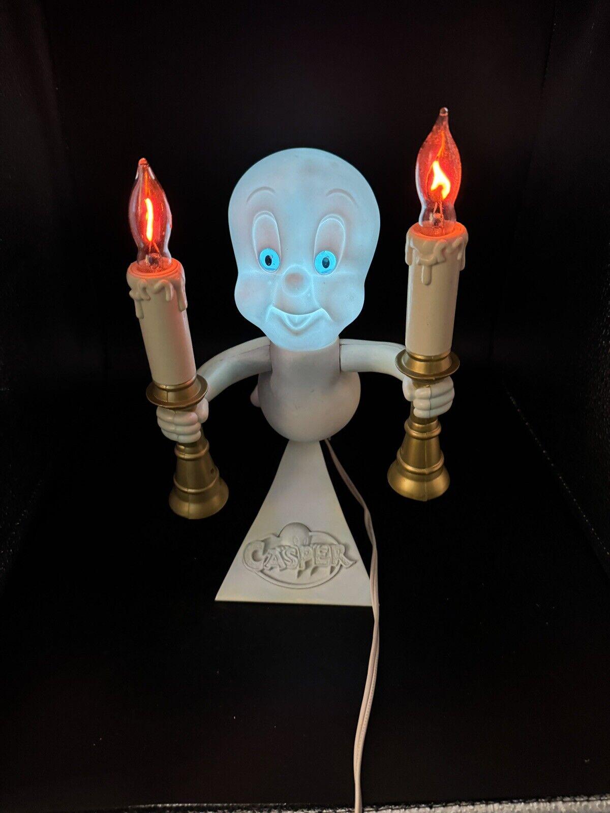 Vtg Casper Candelabra 1996 Trendmasters Glowing Ghost Halloween