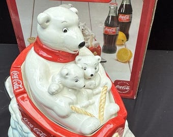 1996年 コカ・コーラ ベア ハリウッド クッキージャー - Etsy 日本