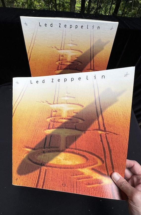 Led Zeppelin Light & Shade Box and Booklet Book ONLY From 4