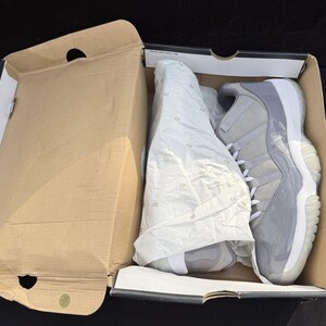 Nike Air Jordan 11 XI Low Cool Grey 528895-003 DS Rare Brand New OG Size 13 image 7