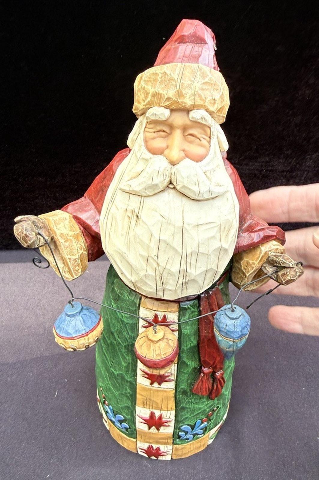 ジムショア　サンタクロース 置物 Jim shore santa - Etsy 日本