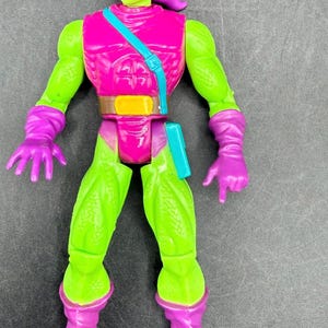 Rare Vintage 1994 Green Goblin Action Figure Spider-Man Green & Purple Comic Book Heroes image 1