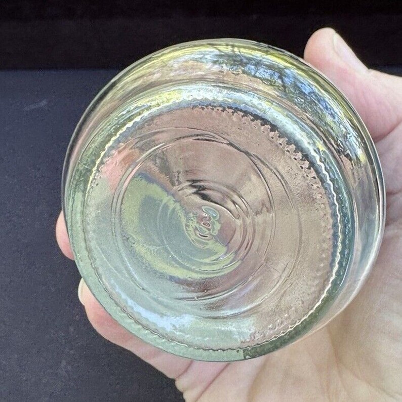 Rare série 4 de Welch's Jelly Jar en verre Espèces en voie de disparition Loup roux Sympa image 7