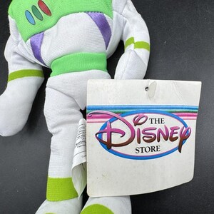 Brand New Disney Store Toy Story 1990’s Bean Bag Plush BUZZ LIGHTYEAR NWT! image 3