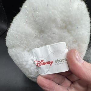 2001 Rare Disney Store Mickey Mouse Snowman Plush 12" Christmas Santa Hat image 7