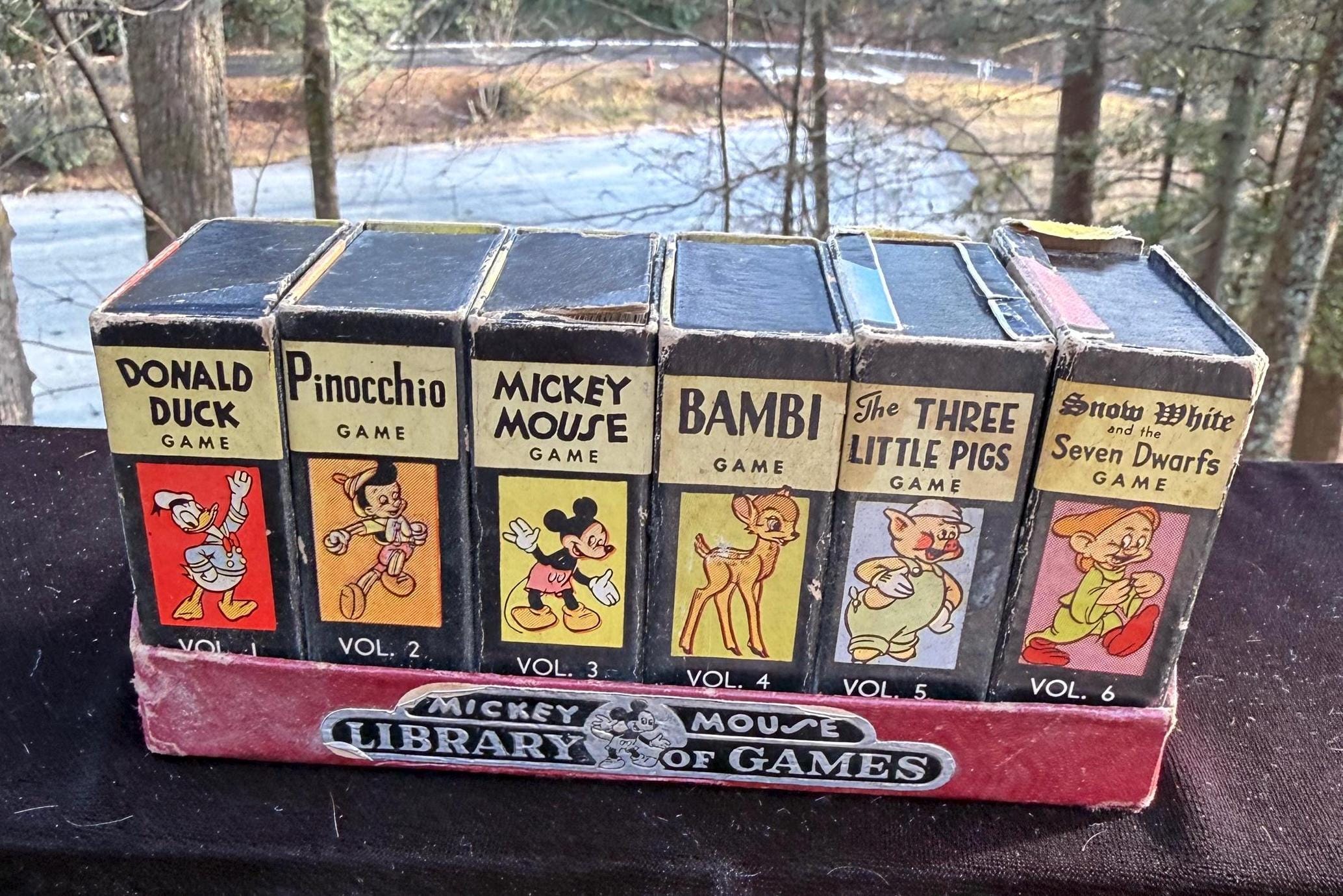 Mickey Mouse Library of Games - Etsy