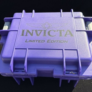 Invicta 26334 Men's Grand Diver Auto Abalone Purple Dial Iridescent Watch Set image 2