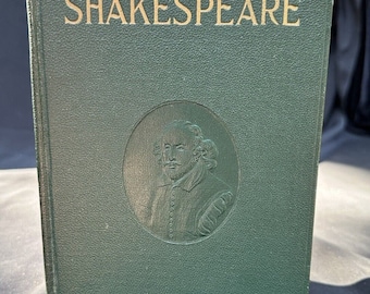Vintage 1911 Sämtliche Werke von William Shakespeare Hardcover 1. Auflage? Selten
