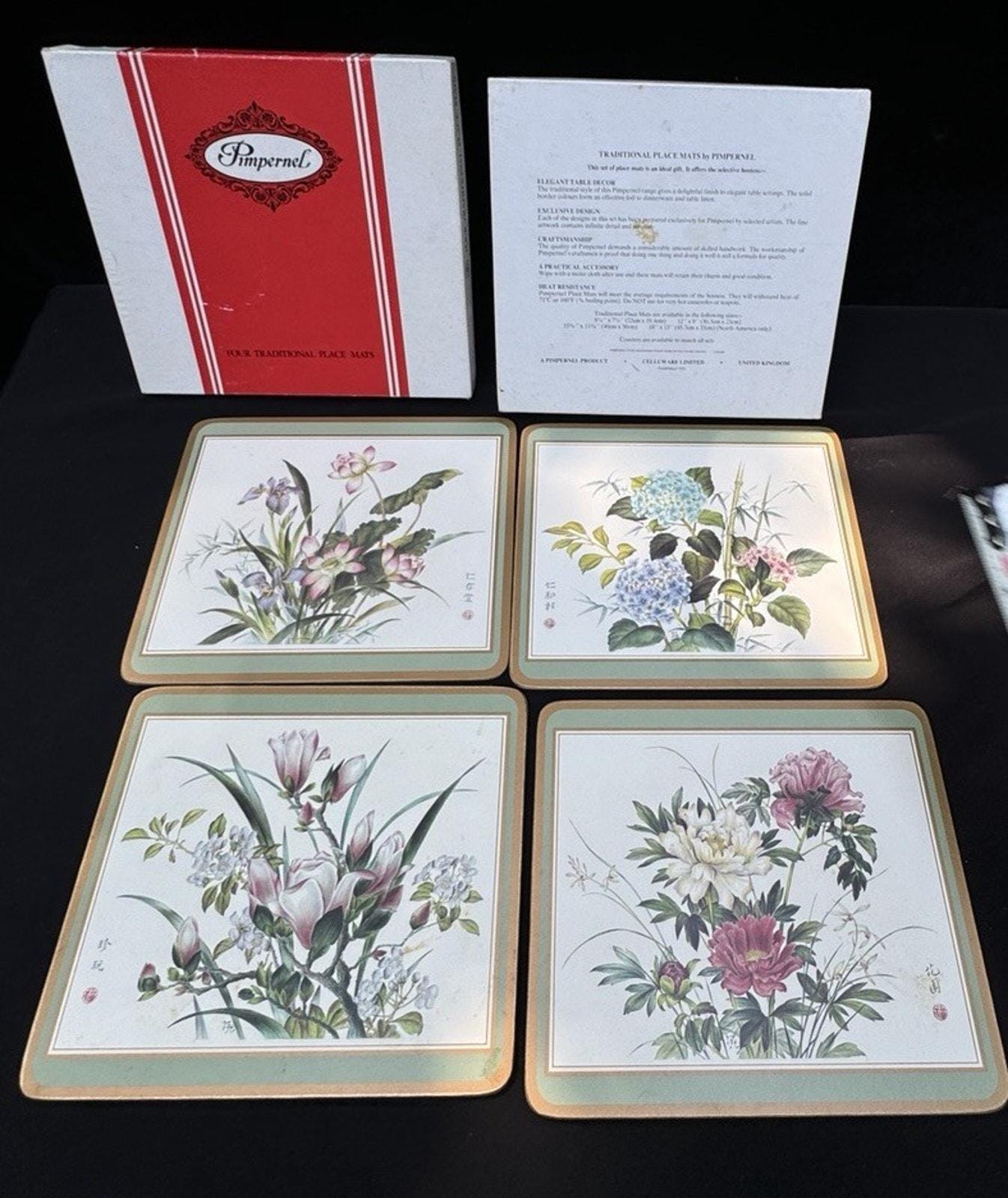Pimpernel placemat - Etsy 日本
