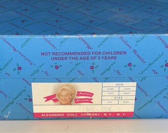 マダム アレクサンダー、ローリー #1326、リトル ウィメン メン ドール