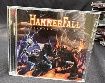 HAMMERFALL - One Crimson Night CD Set 2003 Álbum en vivo - EXCELENTE