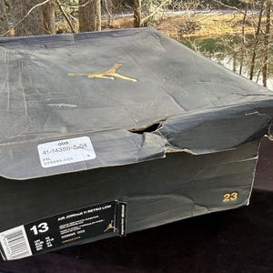 Nike Air Jordan 11 XI Low Cool Grey 528895-003 DS Rare Brand New OG Size 13 image 4