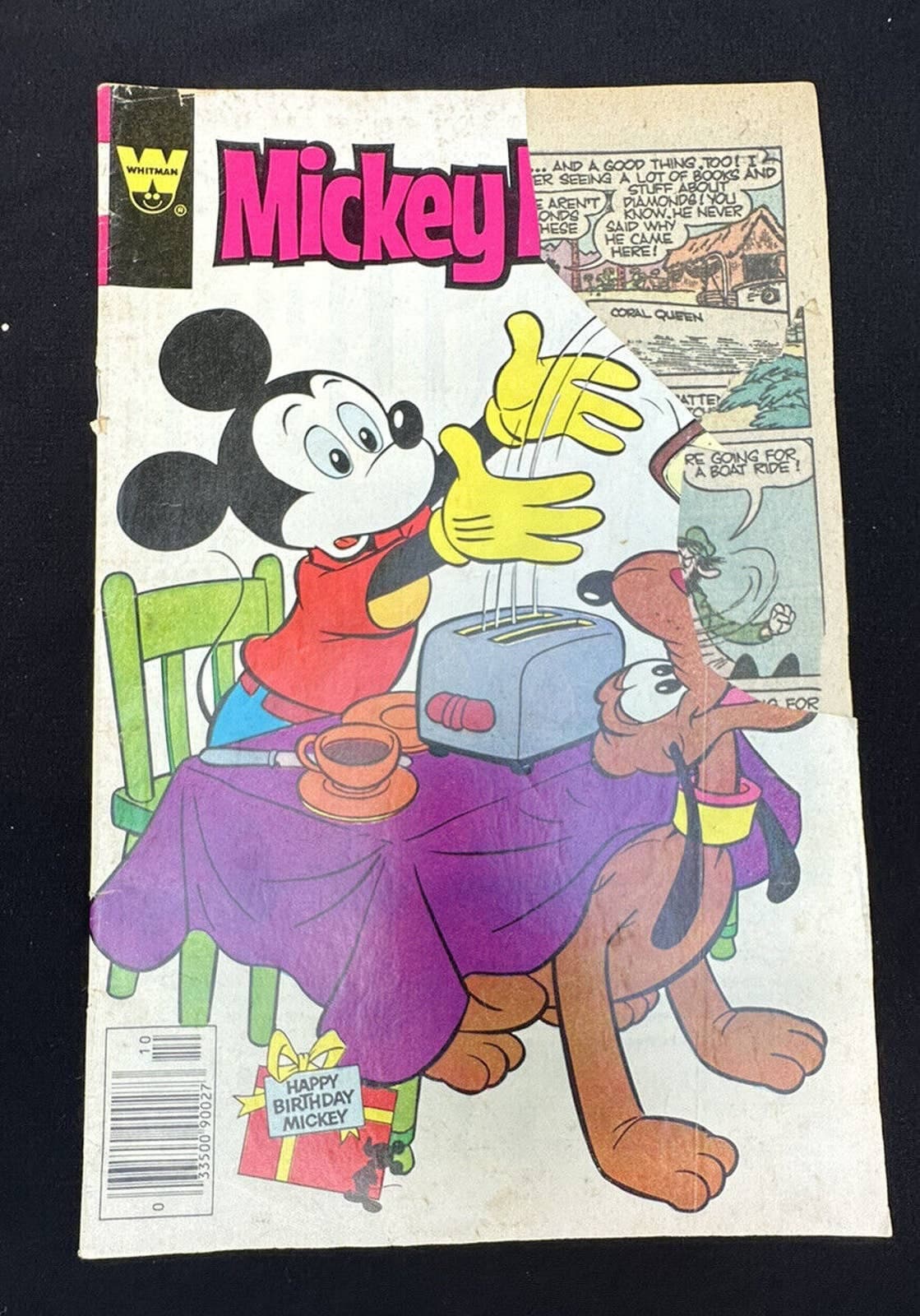 ヴィンテージ ウォルト ディズニー ミッキーマウス コミックブック