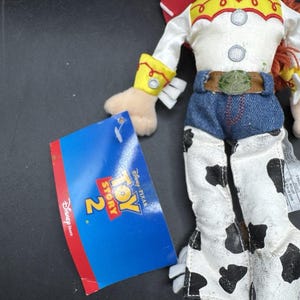 Brand New Vtg JESSIE from Toy Story 2 Disney Store Bean Bag Plush 11” image 4