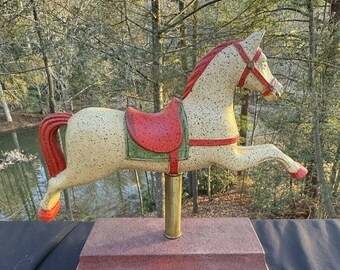 Rare Vintage Vestwood Folklore Collection 1982 Spotted Horse Figurine