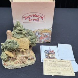 David Winter Hermits Humblehome 1985 England John Hine In Original Box W Papers