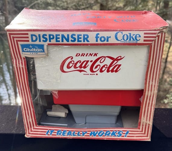 【ヴィンテージ品】コカ・コーラ カップディスペンサー ヴィンテージ コカコーラ ドリンクディスペンサー オリジナルボックス