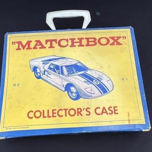 Vtg 1966 Matchbox Collector's Case No. 41 Fred Bronner Corporation