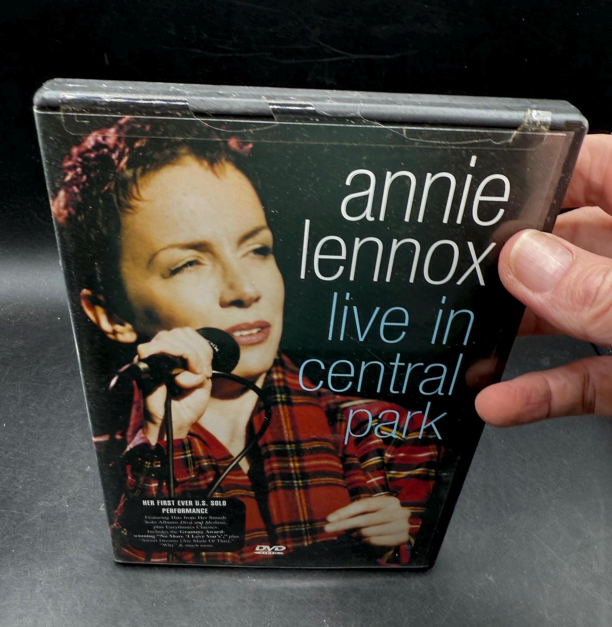 Annie Lennox Live in Central Park Dvd 1995 Eurythmics - Etsy
