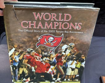 World Champions Offical Story 2002 TAMPA BAY By Scott Smith. Hardcover + 2 CDs