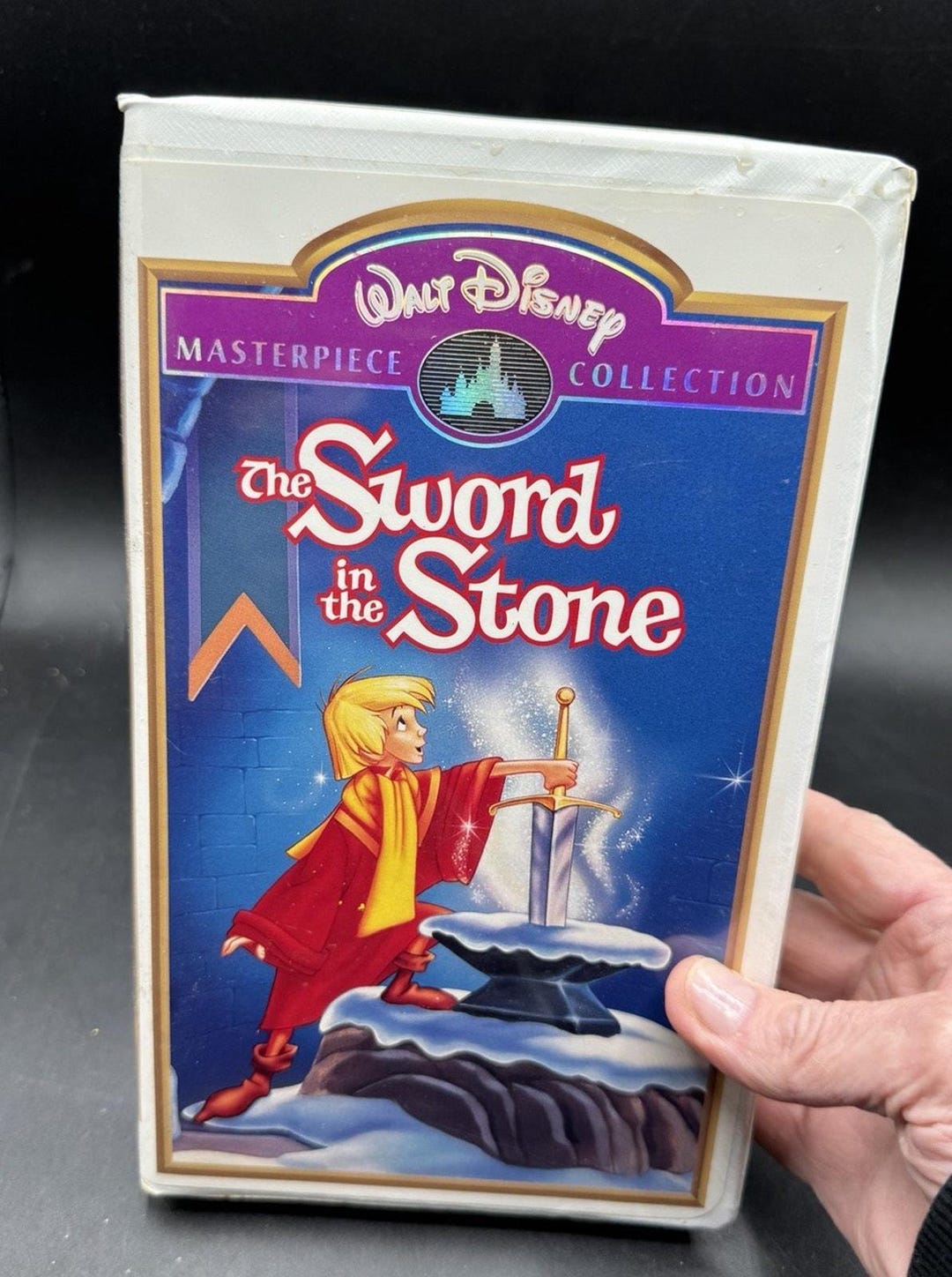 The Sword in the Stone VHS, Disney Masterpiece Collection Clamshell