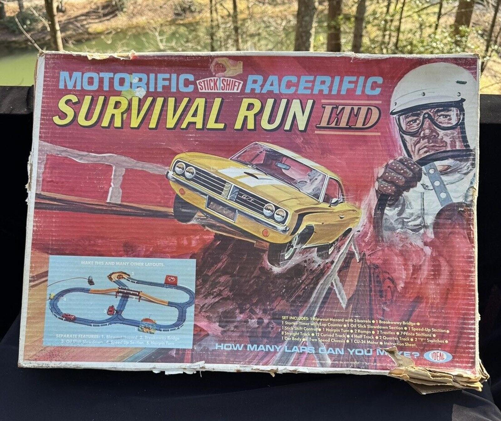 レスキューラビット　ネイマール　未開封5セット 1969 Ideal Motorific Racerific Survival Run Set Triumph Car in