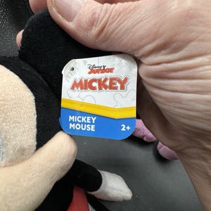 Vtg Disney Mickey Mouse Minnie Mouse Plush Toy Disney Junior Set New NWT! image 6