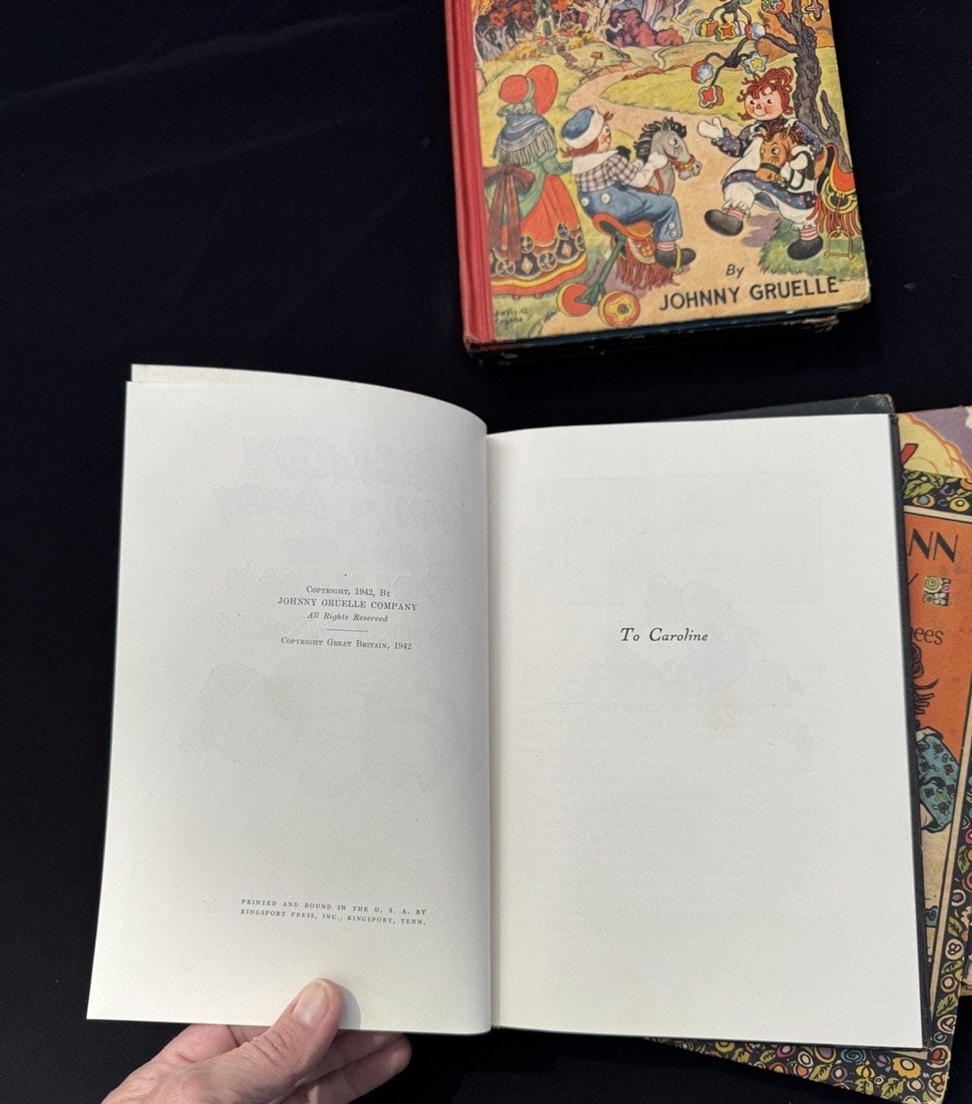 1940年代のジョニー・グルエル著『ラガディ・アンとアンディ』7冊の