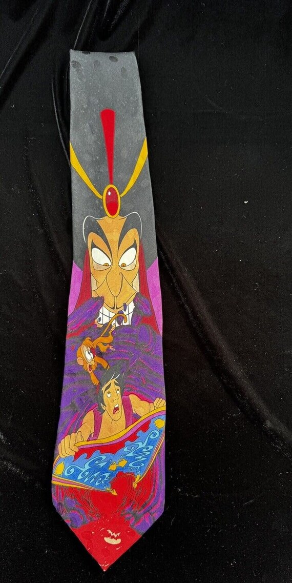 Vintage 1992 Walt Disney Official Aladdin Tie The 