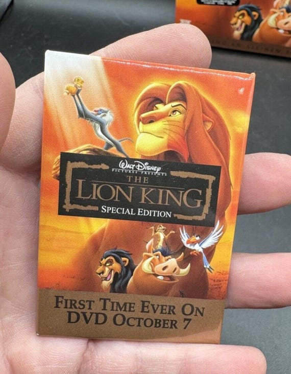 レア ディズニーストア ライオンキング DVD 2003 2ディスク プラチナ